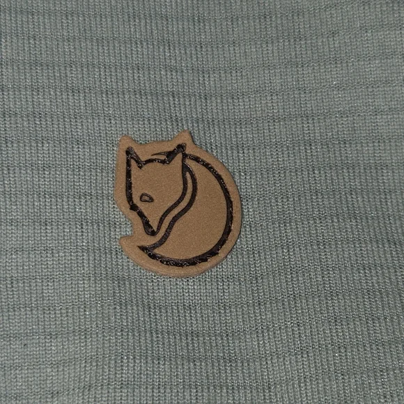 Fjallraven Abisko Lite Fleece Jacket  Full Zip Misty Green Womens Size XL Thumb - Picture 7 of 10